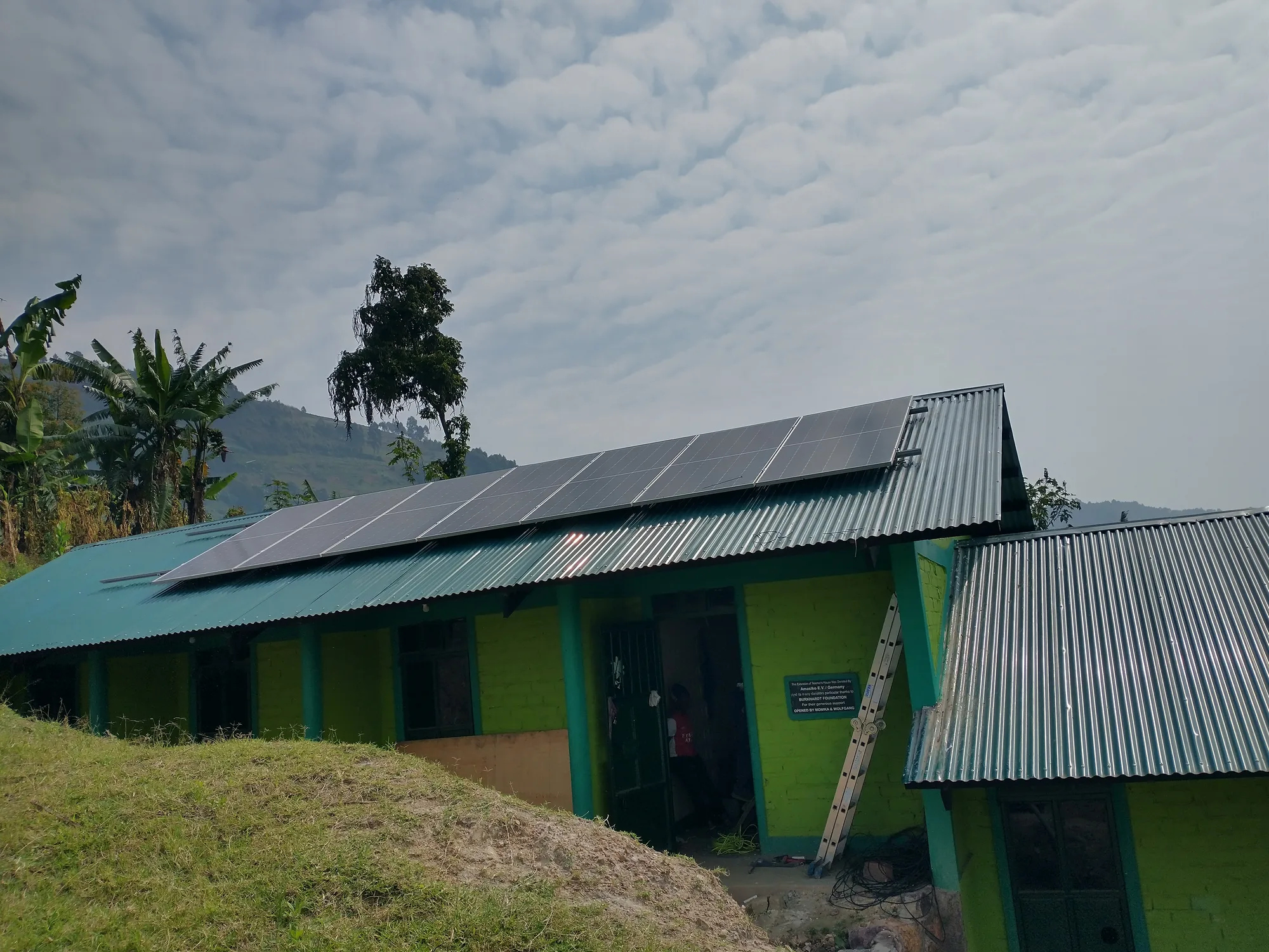 Off-grid solar at Amasiko Green School in Hamukaaka, Uganda